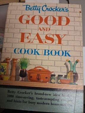 Vintage Betty Crocker New Picture Cook Book 5 Ring